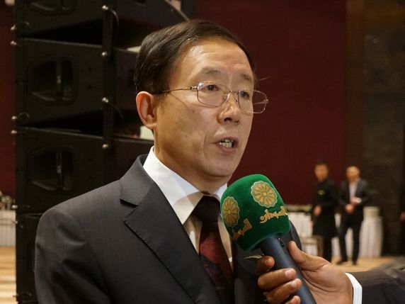  冯佐库副会长接受苏丹媒体采访