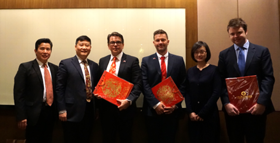 工作会议主要人员合影