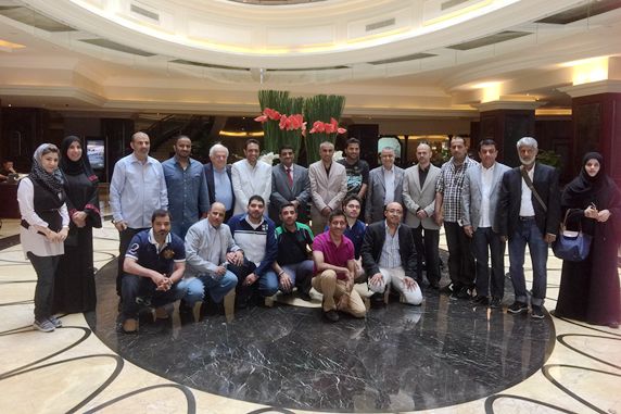 阿曼代表团合影