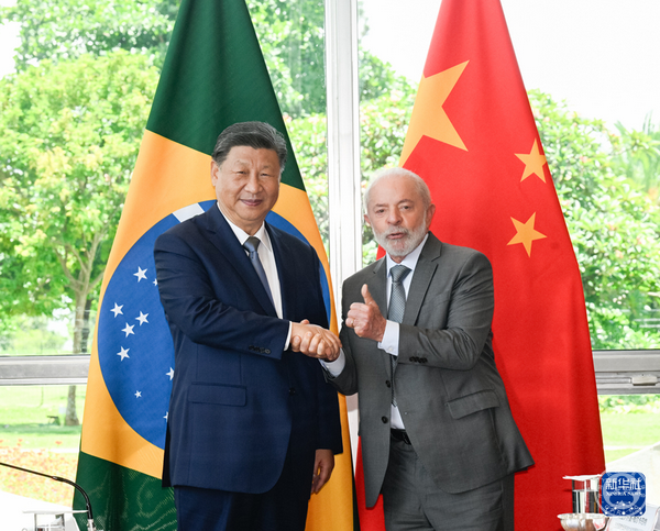 President Xi Jinping Holds Talks with Brazilian President Luiz Inácio Lula da Silva
